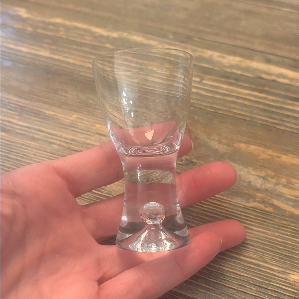 IITTALA FINLAND 1.5 oz. Tapio Set/4 Shot Glasses Scandinavian